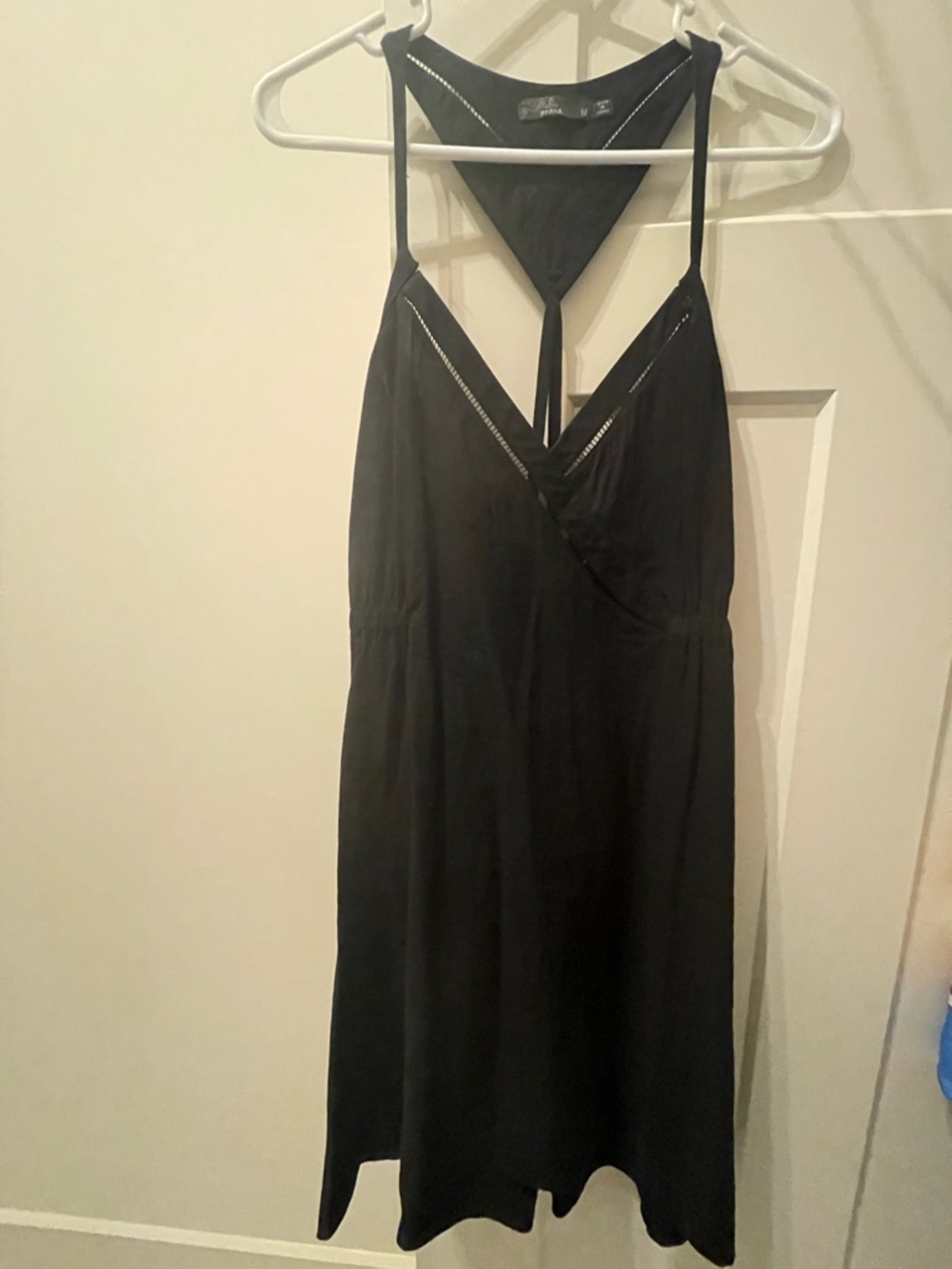 Prana Black Strappy Midi Dress